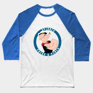 Popeye Spinach Baseball T-Shirt